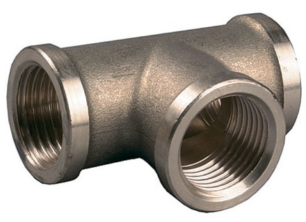 Тройник GENERAL FITTINGS латунь, г/г/г, 1&quot; 51055-1 купить в Когалыме
