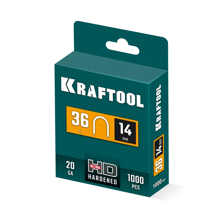 Скобы кабельные, тип 36 (L) калибр 20GA 31636-14 купить в Когалыме