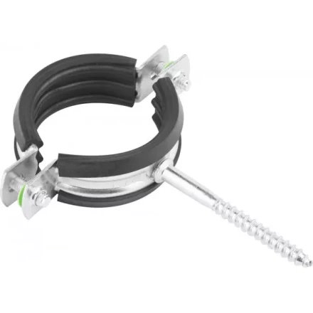 ЗУБР. Хомут трубный оцинкованный, с шурупом, 1 1/2", 50шт 37854-48-53-50 купить в Когалыме