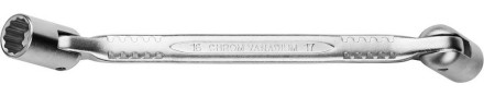 Ключи гаечные торцовые шарнирные KRAFTOOL INDUSTRIE, Cr-V 27210-08-09 купить в Когалыме