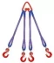 Строп текстильный четырехветвевой 4СТ 1.25 т L=6 м  SF7 30 мм Звено РТ- 3 купить в Когалыме