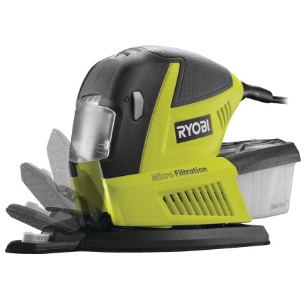 Ryobi Универсальная шлифмашина 180W  30x шлифлистов RMS180-SA30 купить в Когалыме