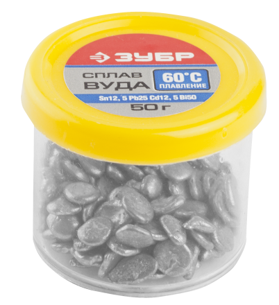 Сплавы ВУДА (Sn12.5Pb25Cd125Bi50) серия Без серии купить в Когалыме