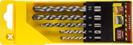 Набор STAYER Сверла "MASTER" по бетону, 4; 5; 6; 8;10мм, 5шт 29111-H5 купить в Когалыме