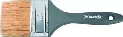 Кисть плоская "Евро" 2" натуральная щетина пластмассовая ручка  MATRIX 83063