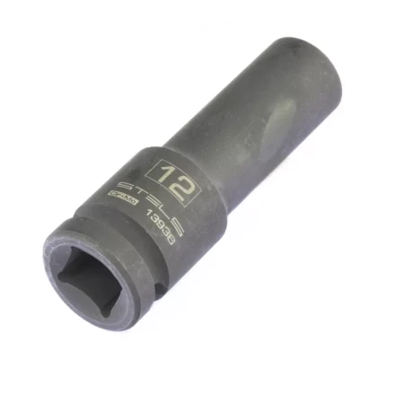 Головка ударная удлиненная шестигранная 12 мм 1/2" CrMo Stels 13936 купить в Когалыме