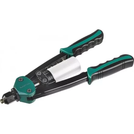 Заклепочник двуручный силовой компактный, KRAFTOOL "MaxKraft-64" 31160, для заклёпок d=3,2-6,4 мм из Al, стали, нерж стали, усил литой корпус 31160 купить в Когалыме