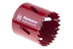 Коронка биметаллическая HAMMER Ф44х38мм 5/8&quot; BiMETALL (224-009)