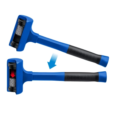 ЗУБР БМО, 57 мм, 1350 г, безынерционный молоток, Профессионал (2049-1350) купить в Когалыме