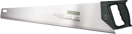 Ножовка по дереву (пила) KRAFTOOL BLITZ 500 мм, 7/8 TPI, быстрый рез поперек волокон, зубья - «S» : прямые 15005-50 купить в Когалыме