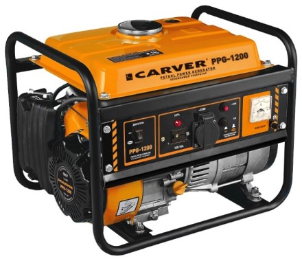 Генератор бензиновый CARVER PPG-1200 LT-156F купить в Когалыме