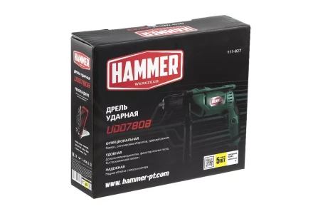 Дрель ударная HAMMER UDD780B купить в Когалыме