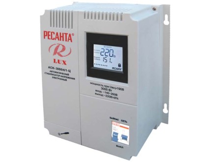Стабилизатор АСН-3000Н/1-Ц Ресанта Lux купить в Когалыме
