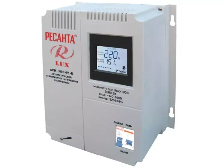 Стабилизатор АСН-3000Н/1-Ц Ресанта Lux купить в Когалыме