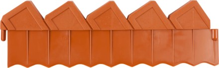 Ограждение для клумб GRINDA, 288см, цвет коричневый 8-422303_z01 купить в Когалыме