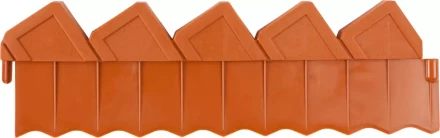 Ограждение для клумб GRINDA, 288см, цвет коричневый 8-422303_z01 купить в Когалыме