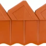 Ограждение для клумб GRINDA, 288см, цвет коричневый 8-422303_z01 купить в Когалыме