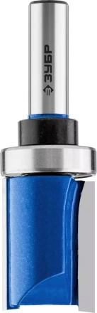 ЗУБР 28.6 x 38 мм, хвостовик 12 мм, фреза пазовая прямая с верхним подшипником, Профессионал (28756-28.6-38-12) купить в Когалыме