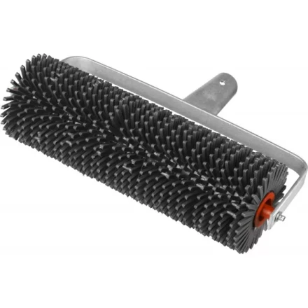 Валик игольчатый ЗУБР "МАСТЕР" по бетону на металлической рамке, под удлинитель, пластмассовые иглы 27мм, 105х300мм 03954-30 купить в Когалыме