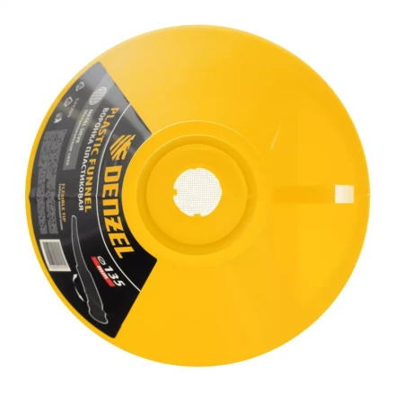 Воронка пластиковая 135 мм с металлическим ситом и гибким наконечником Denzel 537209 купить в Когалыме