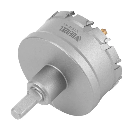 Коронка по металлу твердосплавная, 70 мм Denzel 724020 купить в Когалыме