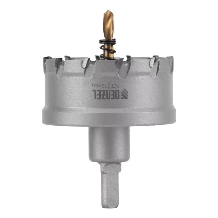 Коронка по металлу твердосплавная, 70 мм Denzel 724020 купить в Когалыме