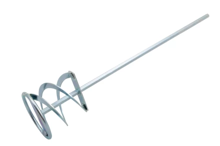 Миксер для красок и штукатурных смесей Denzel, 80 х 400 мм, оцинкованный, шестигранный хвостовик 8 мм, 848447 купить в Когалыме