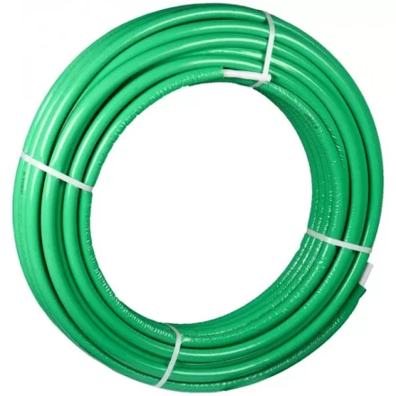 Труба металлопласт. ЗУБР "ШиреФит" с теплоиз., 26мм, толщ.стенки 3мм, мет. слоя 0,5мм, макс. давл. 10атм при 95°С, 25м 51457-26 купить в Когалыме