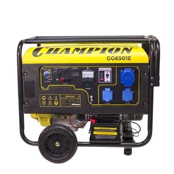 Генератор бензиновый CHAMPION GG6501E + ATS купить в Когалыме