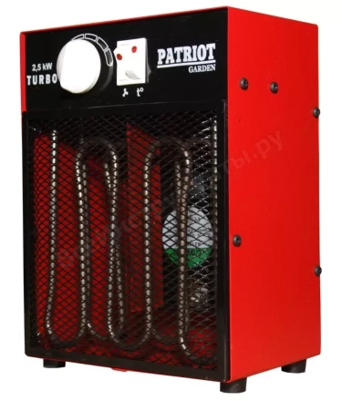 Тепловая пушка электрическая Patriot Garden КЭВ-2.5 купить в Когалыме