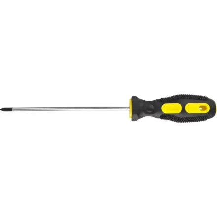 Отвертка STAYER "MASTER", двухкомпонентная рукоятка, магнитный наконечник, PH1x150мм 2510-1-15_z01 купить в Когалыме