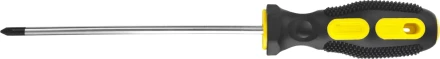 Отвертка STAYER "MASTER", двухкомпонентная рукоятка, магнитный наконечник, PH1x150мм 2510-1-15_z01 купить в Когалыме