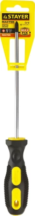 Отвертка STAYER "MASTER", двухкомпонентная рукоятка, магнитный наконечник, PH1x150мм 2510-1-15_z01 купить в Когалыме