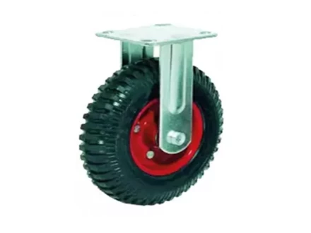 Колесо литое резиновое 160 мм PF160 с протектором и кронштейном 1031460 купить в Когалыме