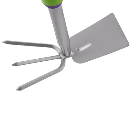 Мотыжка комбинированная 3-зубая Palisad, 85 х 190 х 275 мм, стальная, обрез. рукоятка, 630088 купить в Когалыме