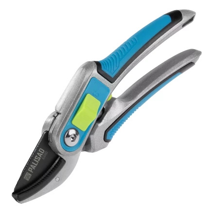 Секатор с наковальней Palisad, 215 мм, регулировка захвата, трехкомпонентные рукоятки, LUXE, 60461 купить в Когалыме