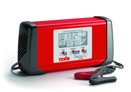 Зарядное устройство DOCTOR CHARGE 50  6V12V24V Telwin купить в Когалыме