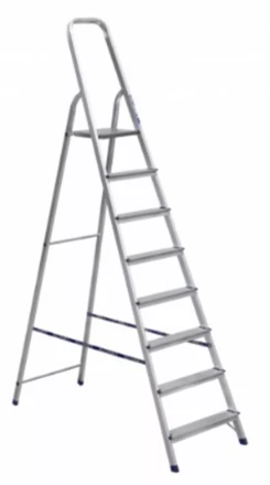 Стремянка алюминиевая односторонняя TOR SL8 1006536 купить в Когалыме