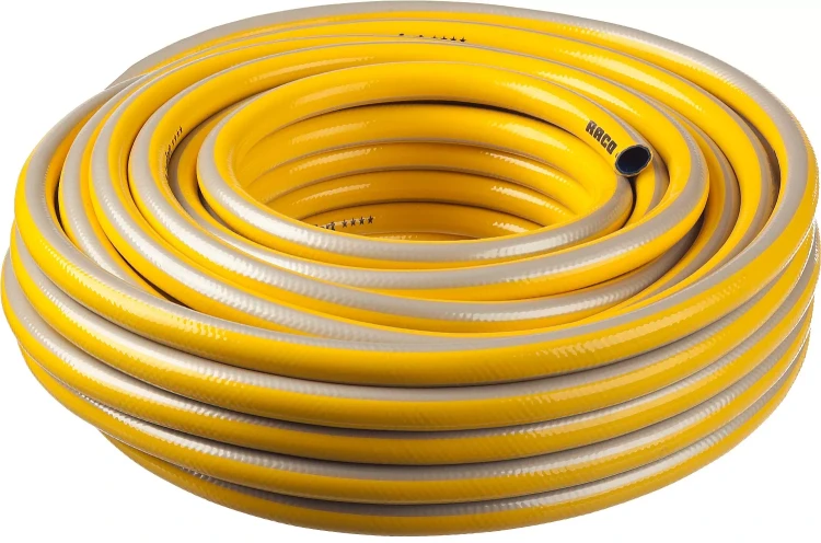Шланг RACO "COMFORT" поливочный, 30атм., армированный, 3-х слойный, 1/2"х20м 40303-1/2-20 купить в Когалыме