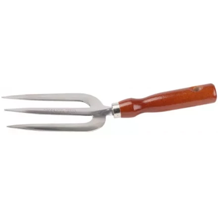 Вилка GRINDA посадочная из нержавеющей стали с деревянной ручкой, 280 мм 8-421119_z01 купить в Когалыме