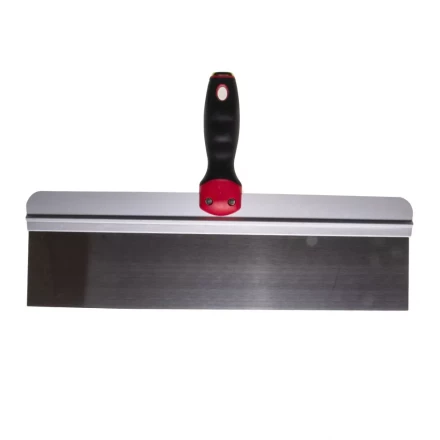 Шпатель фасадный из нержавеющей стали, 450 мм, двухкомпонентная ручка, широкое полотно Matrix 85543 купить в Когалыме