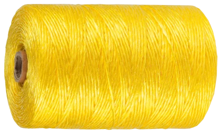 Шпагат ЗУБР d 1,8 мм 60 м 1200 текс 50 кгс желтый полипропиленовый шпагат 50037-060 купить в Когалыме