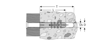 Дюбели распорные пакет серия МАСТЕР купить в Когалыме