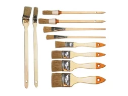 Набор кистей 10 шт.(плос.1/2"-1/5" круг. №2 4 радиат. 1",1,5" для масл краски №2 6)  SPARTA 841155