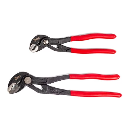 Набор переставных клещей КВТ НПК-02 с кнопочной фиксацией (92053) купить в Когалыме