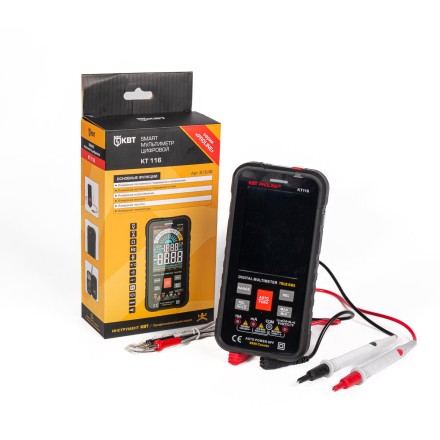 Мультиметр цифровой КВТ SMART KT 116 (87248) купить в Когалыме