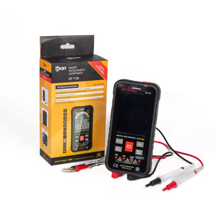 Мультиметр цифровой КВТ SMART KT 116 (87248) купить в Когалыме