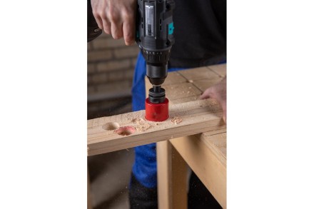 Коронка биметаллическая HAMMER Ф51х38мм 5/8&quot; BiMETALL (224-010) купить в Когалыме