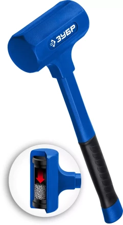 ЗУБР БМО, 60 мм, 1800 г, безынерционный молоток, Профессионал (2049-1800) купить в Когалыме