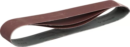 Лента шлифовальная универсальная ЗУБР "МАСТЕР" бесконечная на тканевой основе, для ЗТШМ-150/686, P320, 50х686мм, 3шт 35546-320 купить в Когалыме